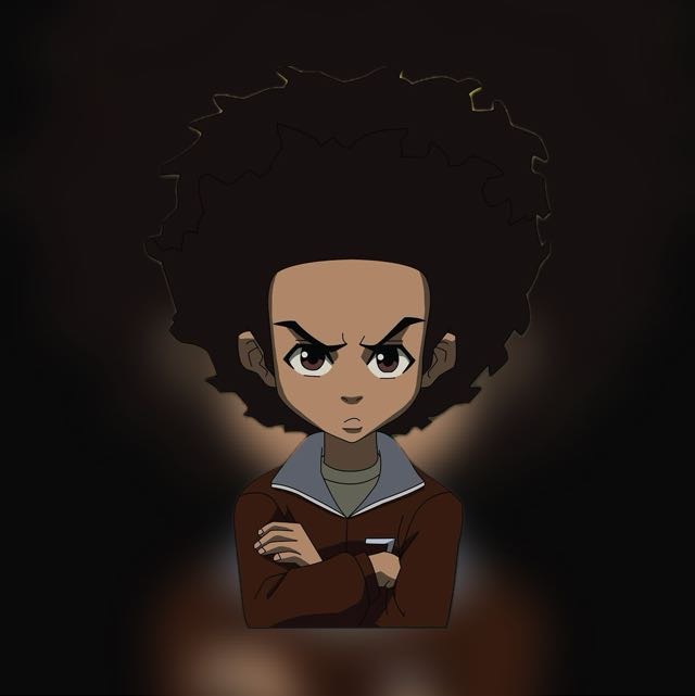 A Portrait of Huey Freeman from the Boondocks
